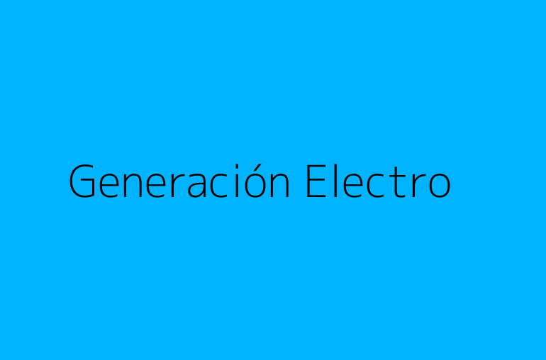 Generación Electro